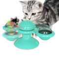 Pet cat toy spin puzzle training turntable windmill glow ball interactive kitten play game Training Toy